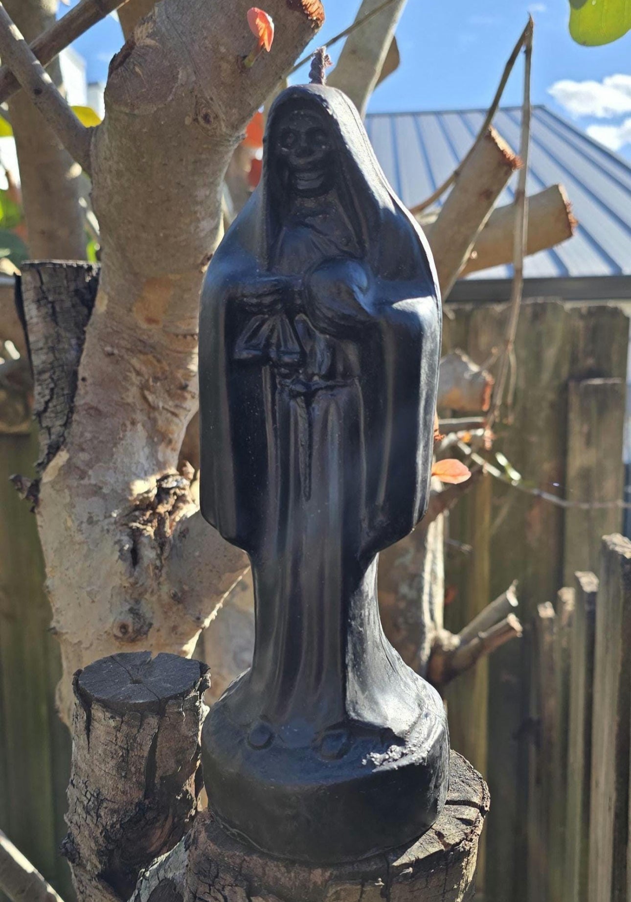 Santa Muerte Holy Death Candle